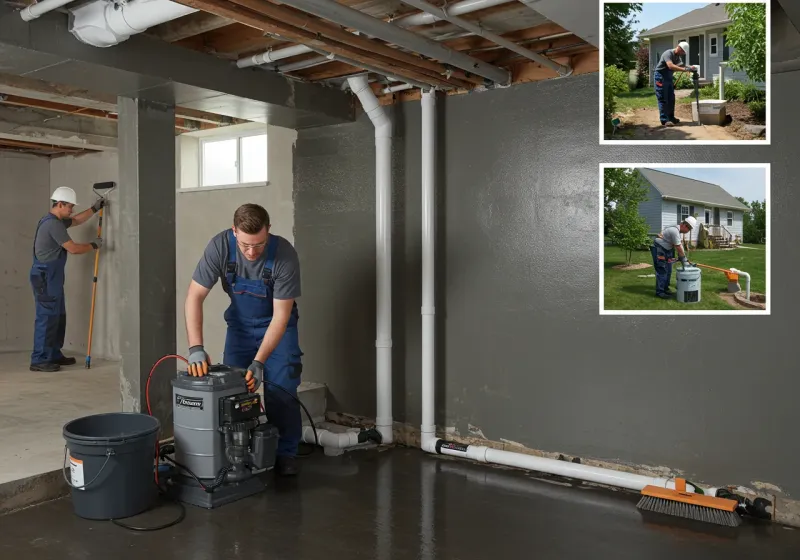 Basement Waterproofing and Flood Prevention process in Holladay, UT